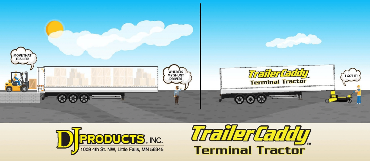 TrailerCaddy Terminal Tractor Lets You Use Regular Staff to Move Trailers – No CDL Needed!