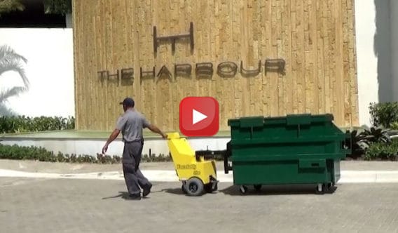 Video: WasteCaddy Dumpster Tow – The Efficient Trash Bin Mover